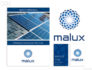 marchio logo immagine coordinata malux impianti fotovoltaici Ticino